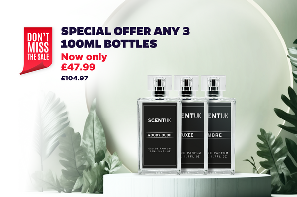 Special Offer  Any 3 100ml Bottles