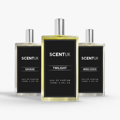 3x 100ml Men's, Women's Unisex Bundle – SCENTUK - Main Image